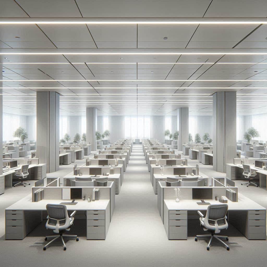 驻场维护组在写字楼办公管理办公家具布局时怎样减少设备批量更换带来的干扰